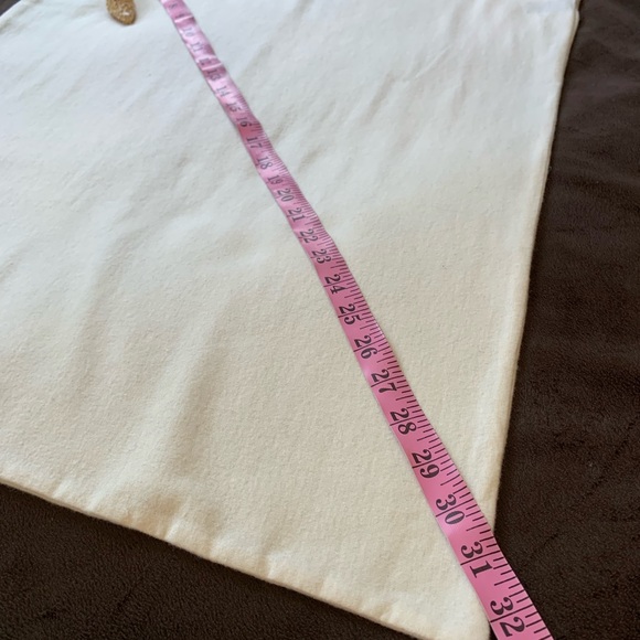 G.I.L.I. brushed oversized cotton Crème color dust bag PRELOVED condition - Picture 8 of 12